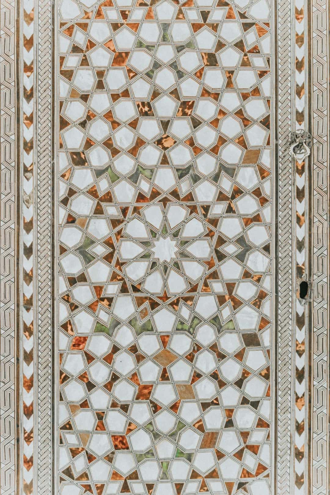 Islamic geometric pattern background